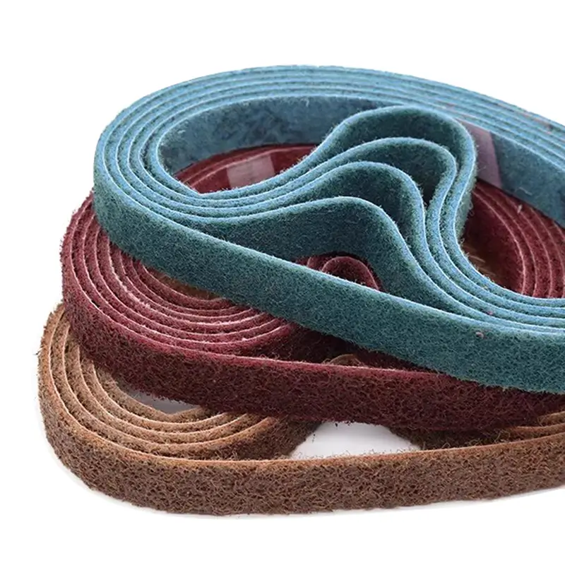Nylon Coarse Medium Fine Surface 3m Sanding Belt 10X330 Sanding Belt For Metal Grinding Polishing Surface Abrasives
