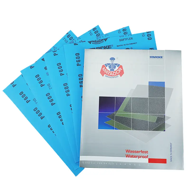 High hardness 120 3000 sandpaper wet and dry sandpaper customized 230mm x 280mm